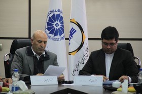 گزارش تصویری امضا تفاهم نامه