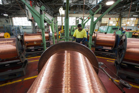 رشد ۳۳ درصدی تولید مس سومین تولیدکننده بزرگ جهان