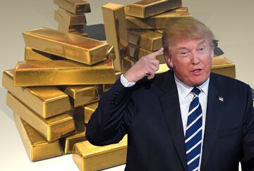 اثر حال ترامپ بر قیمت طلا