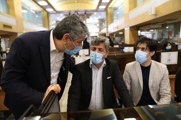 گزارش تصویری تالار حراج باز