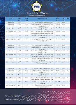 بورس کالا با ۱۸ کارگاه آموزشی به استقبال بهار ۱۴۰۰ می رود