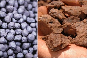 گندله «گهر زمین» و سنگ آهن دانه بندی «رباط» بورس کالایی شدند