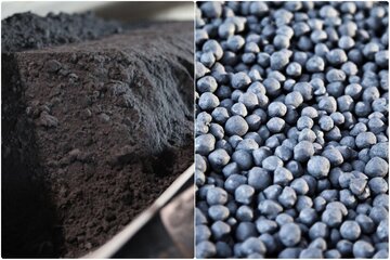 پذیرش گندله و کنسانتره صبانور به همراه آهن اسفنجی ایمیدرو