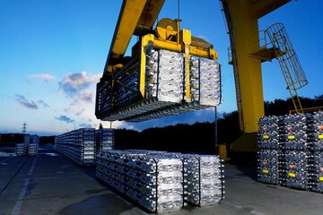 افزایش ۲۳ درصدی تولید شمش آلومینیوم