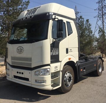 زمان عرضه کامیون کشنده FAW CA۴۱۸۰