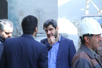 نشست مدیران بورس کالا و مدیران هلدینگ سیمانی غدیر