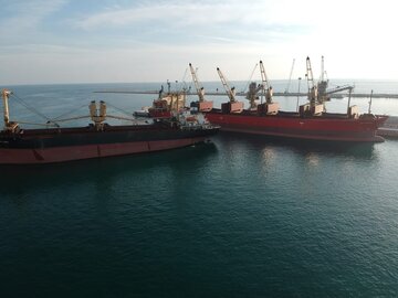 تخلیه ۱۵ هزار تن مواد اولیه در بندر منطقه ویژه اقتصادی پارسیان