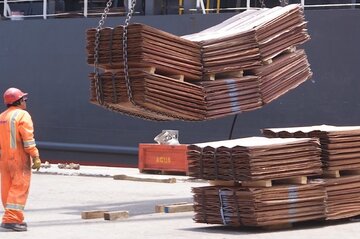 قیمت مس ۵۷ دلار افزایش یافت