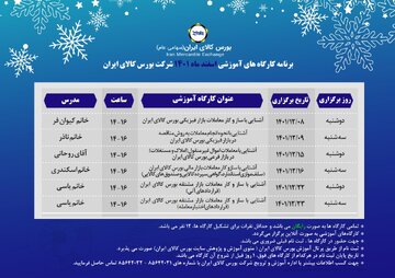 در بورس کالا رایگان یاد بگیریم