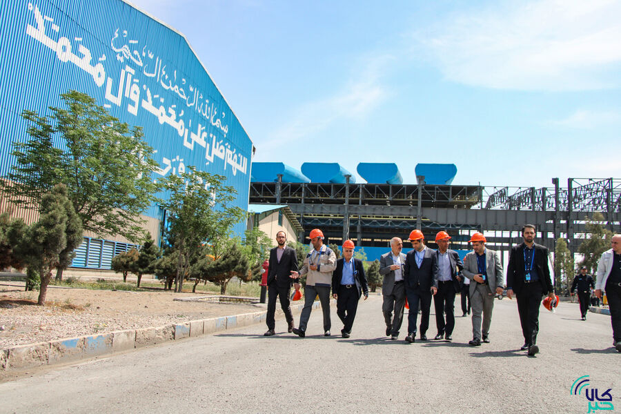 بازدید از فولاد کویر