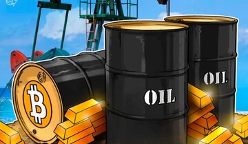 طلا افزایشی و نفت کاهشی شد