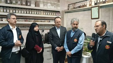 گزارش تصویری انبار زعفران