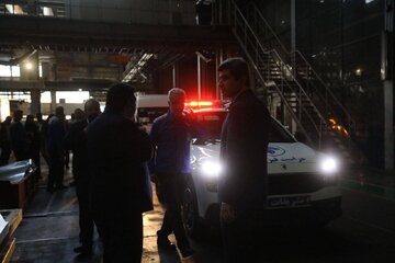 گزارش تصویری بازدید مدیرعامل و مدیران بورس کالای ایران از خطوط تولید ایران خودرو