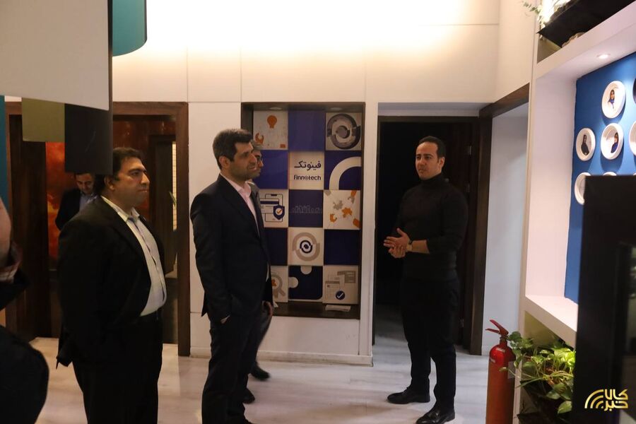 بازدید مدیرعامل بورس کالای ایران از پارک علم و فناوری دانشگاه امیرکبیر